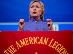 Clinton recuerda a los votantes estadounidenses que lo que importa es lo que Trump diga en Arizona, no en México. AP / A. Harnik