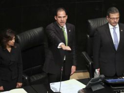 El Senado enfrentó distintas posturas respecto a la visita de Trump, y el ahora presidente planteó que se discutiría pronto este tema. SUN / L. Godínez