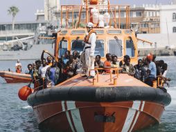 En total, tres mil 165 personas han perdido la vida desde que empezó el año intentando cruzar el Mediterráneo. EFE / C. Díaz