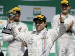 Massa debutó en el GP de Australia de 2002 y ha disputado 242 Grandes Premios, en los que ha logrado 11 victorias y 41 podios. AP / R. Mazalan