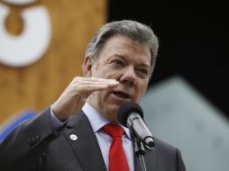 Santos se había referido en varias ocasiones a las fechas en que se podría firmar la paz. AP / ARCHIVO