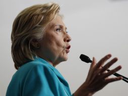 The Washington Post hace notar de hecho que el apoyo de los hispanos a Clinton está debilitándose. AP / C. Kaster