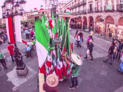 Por el flujo de personas en la ceremonia, removerán a quienes tengan permiso en los alrededores de Palacio de Gobierno. EL INFORMADOR / ARCHIVO