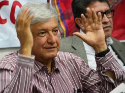 López Obrador critica los sistemas de corrupción en el país y que para limpiarlos hay que 'barrer de arriba a abajo'. EL INFORMADOR / ARCHIVO