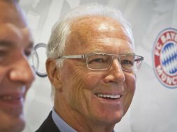 Beckenbauer, de 70 años, fue internado en una clínica del sur de Alemania el viernes. AP / ARCHIVO