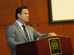 Aristóteles asistió a la conferencia magistral 'Perspectiva actual del campo en México'. ESPECIAL / Aristóteles Sandoval