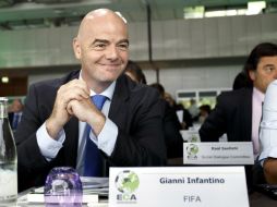 Los dichos demuestran que el rector del futbol mundial consideraría una candidatura conjunta de Estados Unidos, Canadá y México. AP / S. Di Nolfi