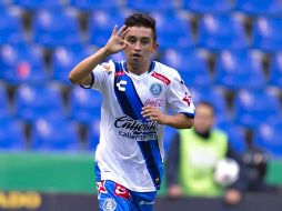 El juez permitió la libertad del mediocampista del Puebla. MEXSPORT / ARCHIVO