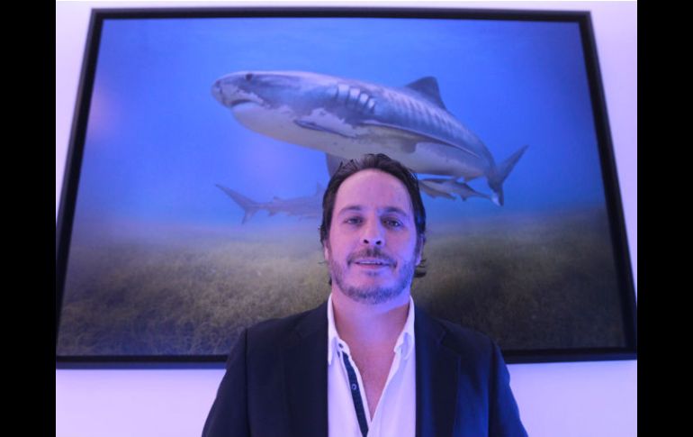 Gerardo del Villar Cervantes y una visión intensa de las profundidades. EL INFORMADOR / F. Atilano