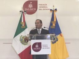 ''La Fiscalía o tiene la voz de este sujeto (El Mencho) y por lo tanto no nos será posible autentificarlo'', dice Almaguer. TWITTER / @FiscaliaJal