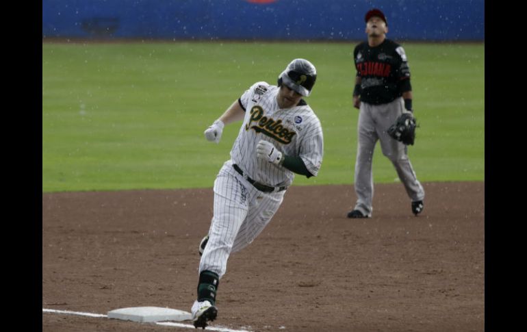 Puebla tomó una ventaja definitiva en la cuarta entrada con un rally de cuatro carreras. NTX / C. Pacheco