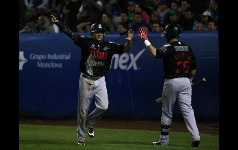 Un 'rally' de ocho carreras en la novena salvó a los campeones de la Zona Norte. FACEBOOK / TorosdeTijuana