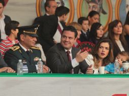 Aristóteles informó sobre el avance que se lleva a cabo en la colonia Jalisco. EL INFORMADOR / F. Atilano