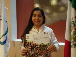 Luisa Lizbeth Castrejón López termina en séptimo lugar con una distancia de 4.26 metros. TWITTER / @CONADE