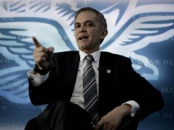 Mancera dará su 1V Informe de Gobierno mañana sábado en la Asamblea Legislativa de la Ciudad de México. SUN / ARCHIVO