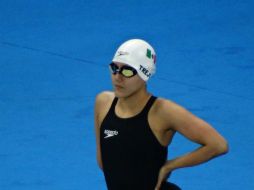 La competidora tricolor logró imponerse a su marca de la jornada matutina, en la cual registró 1:22.39. TWITTER / @CONADE