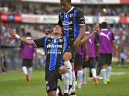 El único gol del cotejo lo consiguió el jugador Édgar Benítez. MEXSPORT / I. Ortiz
