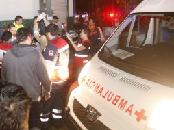 El conductor del auto fue reportado con lesiones regulares. EL INFORMADOR / ARCHIVO