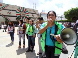 La actividad busca promover la cultura de la protección y el autocuidado durante alertas sísmicas. NTX / ARCHIVO