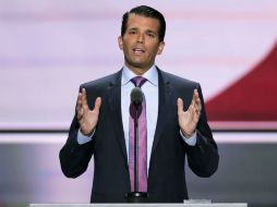 Ésta no es la primera vez que Trump Jr. causa polémica con comentarios; hace unos días, hizo referencias al Holocausto. AP / ARCHIVO