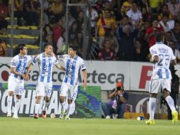 Por Tuzos anotaron el argentino Jara, Erick Gabriel Gutiérrez, Hirving Lozano y el colombiano Wilson Morelo. MEXSPORT / O. Martínez