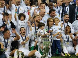 Real Madrid clasificó directamente tras ganar la Champions League en pasado mayo contra el Atlético de Madrid en Milán. AP / ARCHIVO