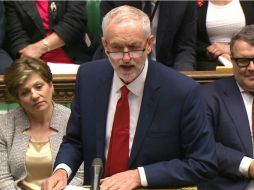 Corbyn, elegido por primera vez en 2015 con el voto arrollador de las bases, aspira la reelección con el mismo apoyo de los afiliados. AFP / ARCHIVO