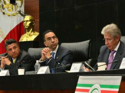 Ruiz Esparza señala que el Gobierno relanzó los tres de pasajeros México-Toluca y la Línea 3 del Tren Ligero. TWITTER / @SCT_mx