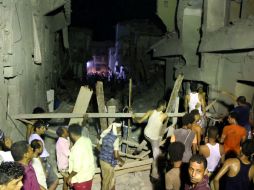 Entre los heridos hay 23 en estado grave, por lo que no se descarta que aumente la cifra definitiva de víctimas mortales. AFP / STRINGER