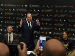 Stone dice no haber tenido ninguna intención oculta al haber estrenado en EU a escasas semanas de las elecciones. AP / A. Barrientos