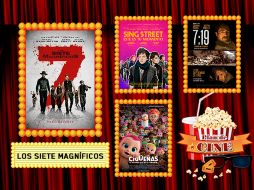 Estos son tan sólo algunos de los estrenos que veremos en las salas de cine durante esta semana. ESPECIAL /
