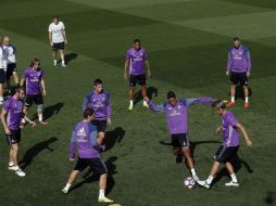 Zidane ha anunciado cambios, aunque asegura que no tiene la mente puesta en el partido de Champions del próximo martes. EFE / K. Huesca