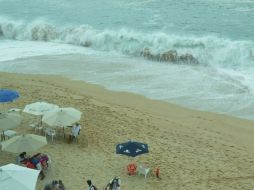 El mar de fondo es el oleaje largo y continuo generado por tormentas en el mar, explicó Protección Civil. EL INFORMADOR / ARCHIVO
