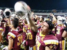 Con su victoria de este sábado, los Tecos UAG llegan a una marca de 2-1 en el Grupo Rojo de la Liga Mayor de la ONEFA. FACEBOOK / Medios UAG