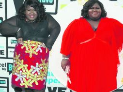 Gabourey señaló que a lo largo de los años fue discriminada y por eso tomó la decisión de bajar de peso. ESPECIAL /