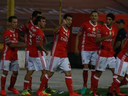 Para su próximo compromiso deberán medirse con el ucraniano Dinamo de Kiev el miércoles 19 de octubre. TWITTER / @SLBenfica