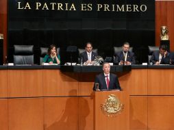 El funcionario asegura que la economía de México es sólida, lo que ha permitido un crédito y un buen nombre. NTX / ESPECIAL