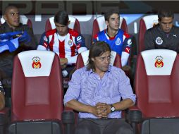 Fue un partido especial para Matías Almeyda, pues su padre lo apoyó desde la tribuna. MEXSPORT / I. Ortiz