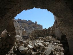 El Ejército sirio, apoyado por la aviación rusa, reanudó el jueves una ofensiva contra las zonas de la ciudad en poder de los rebeldes. AFP / G. Ourfalian