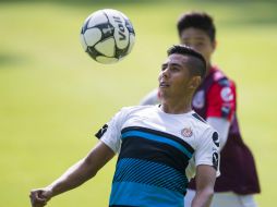 ''Debemos seguir trabajando, no hemos conseguido nada, se viene un partido importante el sábado'', señala el futbolista. MEXSPORT / ARCHIVO