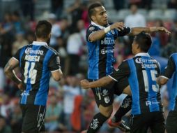 Al minuto de acción, Lobos sorprendió con su gol, hasta que el brasileño Camilo Sanvezzo logró el 1-1. TWITTER / @Club_Queretaro