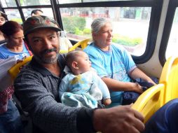 Miguel Ángel Herrera, viajero de la ruta 51. Este derrotero cobra siete pesos desde ayer. EL INFORMADOR / E. Barrera