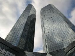 El FMI estima que el Deutsche Bank es el banco más susceptible del mundo de provocar daños, por un efecto dominó, en caso de quiebra. AFP / D. Roland