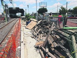 Detenidos. Desde hace tiempo no se observa avance en los trabajos de la Estación Santuario de los Mártires. EL INFORMADOR / E. Barrera