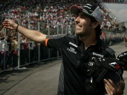 De las 16 citas que van en la temporada, ''Checo'' se ha metido entre los primeros 10 de cada prueba de calificación en 12 de ellas. SUN / ARCHIVO