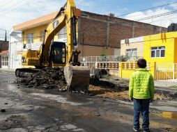 Se prevé que los trabajos en Ramón López Velarde terminen en 120 días. EL INFORMADOR / F. Atilano