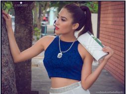 Génesis es un referente para su universidad por irse de intercambio internacional en agosto  de 2015. FACEBOOK / Génesis Deyya Urrutia