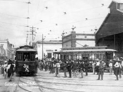 Electricidad. Un tranvía sobre rieles. EL INFORMADOR / ARCHIVO