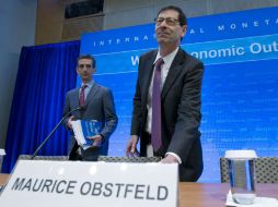 Maurice Obstfeld, jefe del FMI, en vísperas de la asamblea anual. AP / J. Magaña