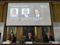 El premio de Química es el último de los Nobel científicos en ser anunciado. AP / H. Montgomery